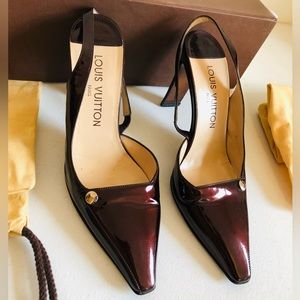 💯 GENUINE LOUIS VUITTON Vernis Heels